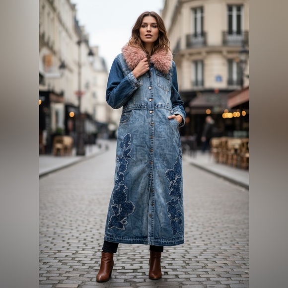 Dolls Kill KINGS ROAD DENIM MAXI COAT
DELIA*S - Picture 15 of 16